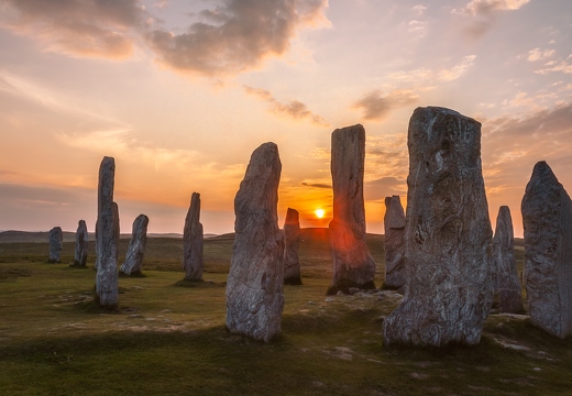 Sunset at Callanish