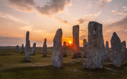 Sunset at Callanish